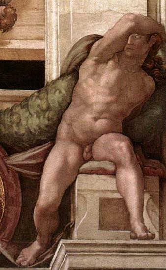 Michelangelo Buonarroti Ignudo